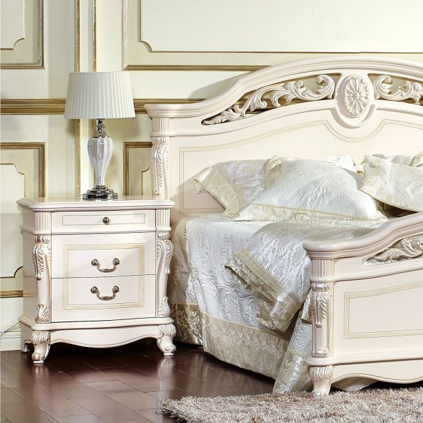 Спальня AFINA (Афина) белый с жемчугом