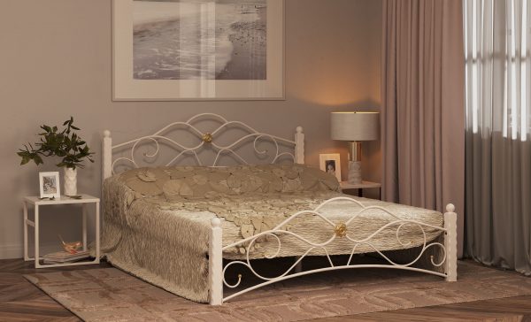 Кровать Garda-3 Белая 1800, без матраса