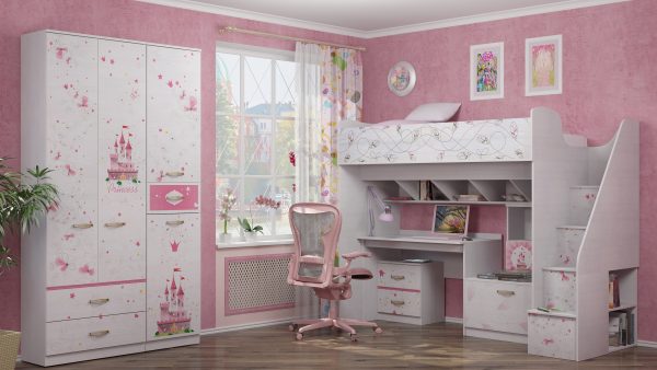 Детская комната «Принцесса».Комплект 1