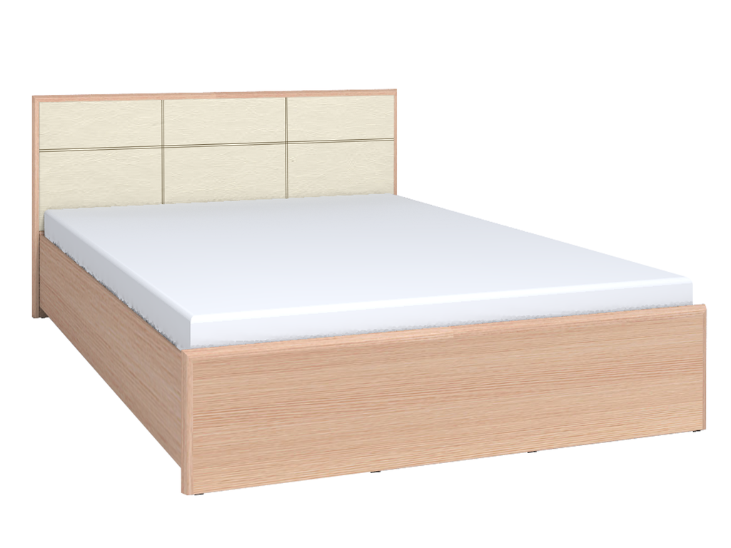 Высокая двуспальная кровать с подъемным механизмом 180х200